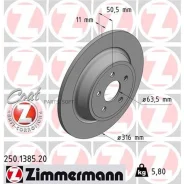 ���� ��������� ���� FORD EDGE II, Galaxy III 15- R17 Zimmermann 250.1385.20 250138520 ����