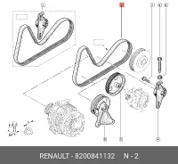 ������ ���������� ��� Renault Logan ��� Toyota Corolla, Toyota Carina, Toyota Camry renault 8200841132 8200841132 ����
