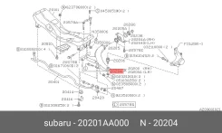 ����������� ������ �������� �������� ��� Subaru Legacy, Subaru Impreza, Subaru Forester subaru 20201-aa000 20201AA000 ����