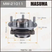��������� ���� Masuma front Nissan Qashqai / J10E MW-21011, �������� MW21011 ����