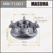 ��������� ���� Masuma front Suzuki Escudo / SQ416 (with ABS) MW-71001, �������� MW71001 ����