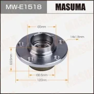 ��������� ���� Masuma rear AUDI A1, Skoda Fabia 00- (with ABS) MW-E1518, ������ MWE1518 ����
