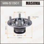 ��������� ���� Masuma rear Honda Mobilio / GB1, GB2 MW-51501, ������ MW51501 ����