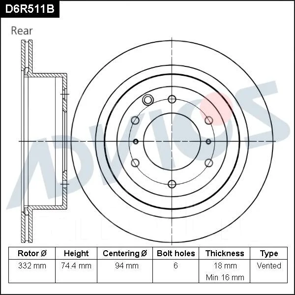 ���� ��������� ���. Advics D6R511B D6R511B ����