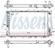 ���� �� ��) �������� 60480 Nissens Nissens 60480 60480 ����