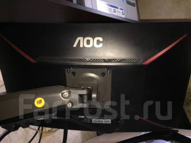 AOC. 23.6", ���������� �� (LCD, LED, QLED) ����