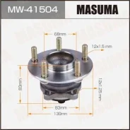 ��������� ���� Masuma rear Mazda 3 (with ABS) 13- Masuma ������� MW-41504 | �������� �� ��, ������, 5 ����� | �������� �� 12 ��� | ������ � �������...