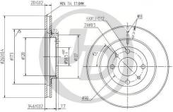 ���� ��������� �������� DF4107 (260x19,8) 4 ��� JD JBD0001 JBD0001 ����