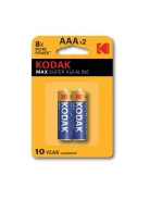 ��������� Kodak LR03-2BL MAX SUPER Alkaline ������� 2 (AAA) ����