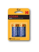 ��������� Kodak LR14-2BL MAX SUPER Alkaline ������� 2 (343/C) ����