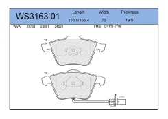 ������� ��������� �������� �������� ��� AUDI A6, AUDI A4, AUDI A8 jeenice ws316301 WS316301 ����