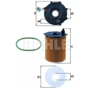 ������ �������� Peugeot/Citroen 1.4D-2.0D 01- Mahle OX1712D1 OX1712D1 ����