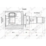 ���� (�������/ �����) Toyota Land Cruiser (J200) 07-21 / Lexus LX 07-23 SAT TO-201, �������� TO201 ����