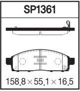 ������� ��������� Mitsubishi, Nissan NV200, Pajero SP1361 SP1361 ����