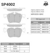 ������� ��������� �������� Mercedes-BENZ SP4002 SP4002 ����