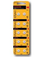��������� Kodak LR44/LR1154/AG13 MAX Button Cell ������� 10 ����
