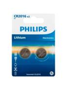��������� Philips CR2016-2BL Lithium ������� 2 ����
