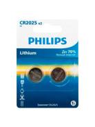 ��������� Philips CR2025-2BL Lithium ������� 2 ����