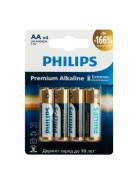 ��������� Philips LR6-4BL PREMIUM Alkaline ������� 4 (AA) ����