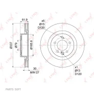 ���� ��������� ������������� (337x30) | ����� | Lynxauto BN1063 BN1063 ����