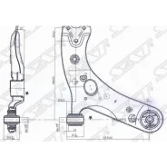 ����� �������� Toyota Avensis (T270) 08-11 / Corolla 06-19 (�������/ ������) SAT ST-48068-12300, ������ �������� ST4806812300 ����