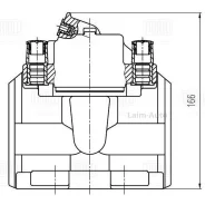 ������� ����. ��� �/� Ford Transit Connect (02-) �����. ���. d=54�� (CF 800433) CF800433 ����