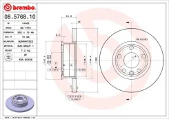 ���� ��������� 08576810 Brembo 08576810 ����