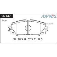 �������� ��������� ������� Advics �������� SN147 ����