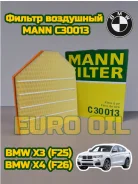 ������ ��������� MANN C30013 (13717601868) BMW X3, X4 C30013 ����