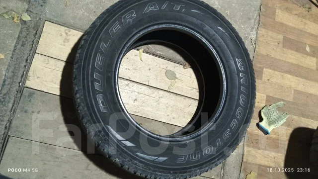 Bridgestone Dueler A/T. ������, 2017 ���, �/�, ����� 50 % ����