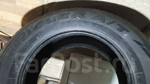 Bridgestone Dueler A/T. ������, 2017 ���, �/�, ����� 50 % ����