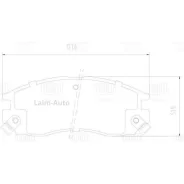 ������� ����. ��� �/� Mitsubishi Galant (96-)/Eclipse (99-) ����. �����. (PF 2421) PF2421 ����