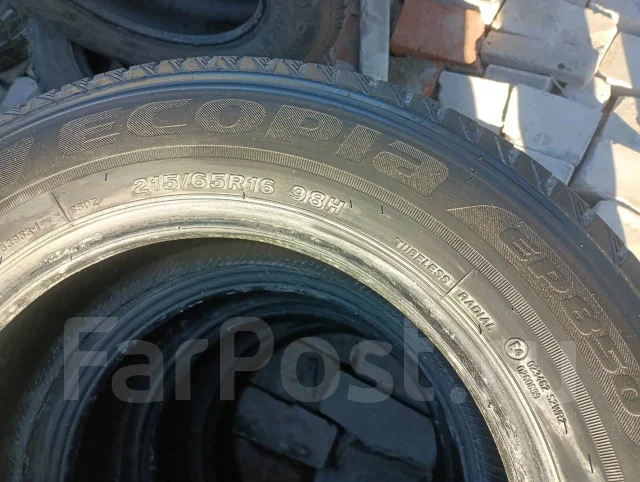 Bridgestone Ecopia EP850. ������, 2017 ���, �/�, ����� 20 % ����