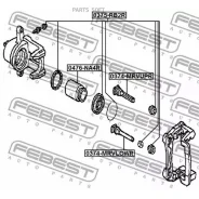 ����������� ���� �������� Honda MR-V 2003-2008 0375-RB2R Febest 0375-RB2R 0375RB2R ����