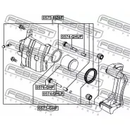������ ������������ �������� ������ ������ Mazda 6 GH 2008-2013 0574-GHLF Febest 0574-GHLF 0574GHLF ����