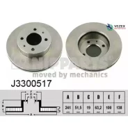 ���� ��������� ������� ������������� [241x19 ] 4 ���. Hyunday Accent (�����) Nipparts J3300517 J3300517 ����