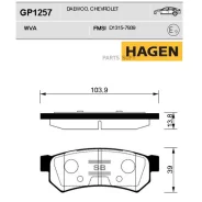 ������� ������ Chevrolet Lacetti GP1257 Sangsin Brake GP1257 GP1257 ����