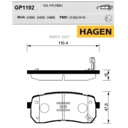 ������� ������ Hyundai ix55 GP1192 Sangsin Brake GP1192 GP1192 ����