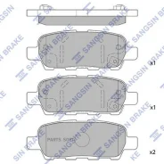 ������� ��������� �������� ������ SM 7, SM 5(NEW) R (Severe DUTY) SP1184SD Sangsin Brake SP1184SD SP1184SD ����