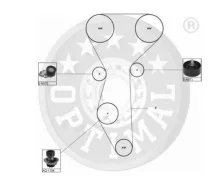 �������� ����� ��� Chevrolet Cruze (J305) 12-, AVEO (T200, T250, T255) 03-, Daewoo Nexia Optimal SK1273 SK1273 ����
