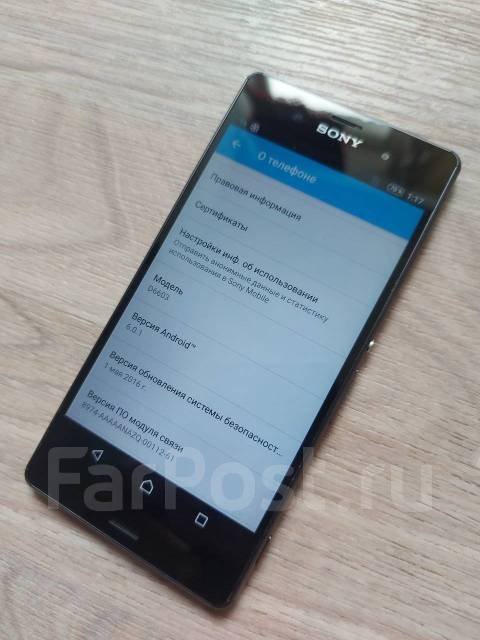 Sony Xperia Z3. �/�, 16 ��, ������, 3G, 4G LTE, NFC ����