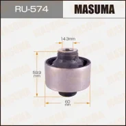 ����������� ������� ������ �������� �������� Mitsubishi Grandis (��������) RU574 Masuma RU574 ����