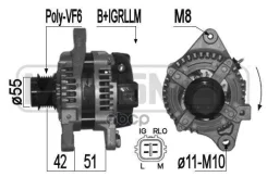 ��������� Toyota Avensis/RAV IV 06- 100A 209360 Era ���. 209360 209360 ����