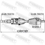 ������ � ����� ������ Volvo S80 2007- 2714-S40RH 2714S40RH 2714S40RH ����