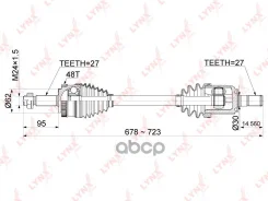 ������ � ����� �������� L (Z 27x27, ABS 48) LYNXauto ���. CD1071A CD1071A ����