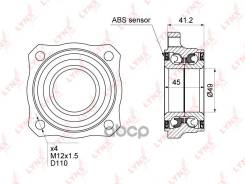 ��������� ������� ������ (� ABS, 45x49x92) LYNXauto ���. WB1478 WB1478 ����