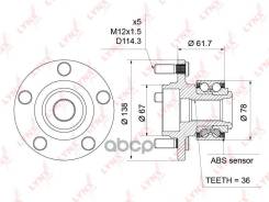 ������� �������� � ����� � ABS LYNXauto ���. WH1200 WH1200 ����