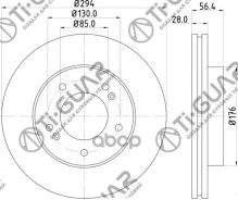 ���� ��������� /�������� /TI-GUAR ��� Ssangyong Actyon 2006-2010, Actyon Sports 2006-2016, Kyron 2005-2012; 294/28��; TG-41441-09000 RN1620 4144109000...