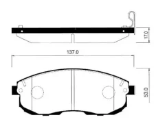 ������� ��������� �������� Infinity G35 05-06, Nissan Altima/Maxima 2.5/3.5 95 SP1107F SP1107F ����