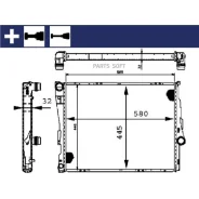 �������� ��������� Mahle CR455000S - CR455000S ����
